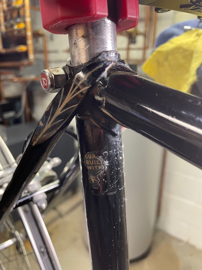 A vintage Raleigh bicycle with Reynolds 531 frame tubing A vintage Raleigh bicycle with Reynolds 531 frame tubing