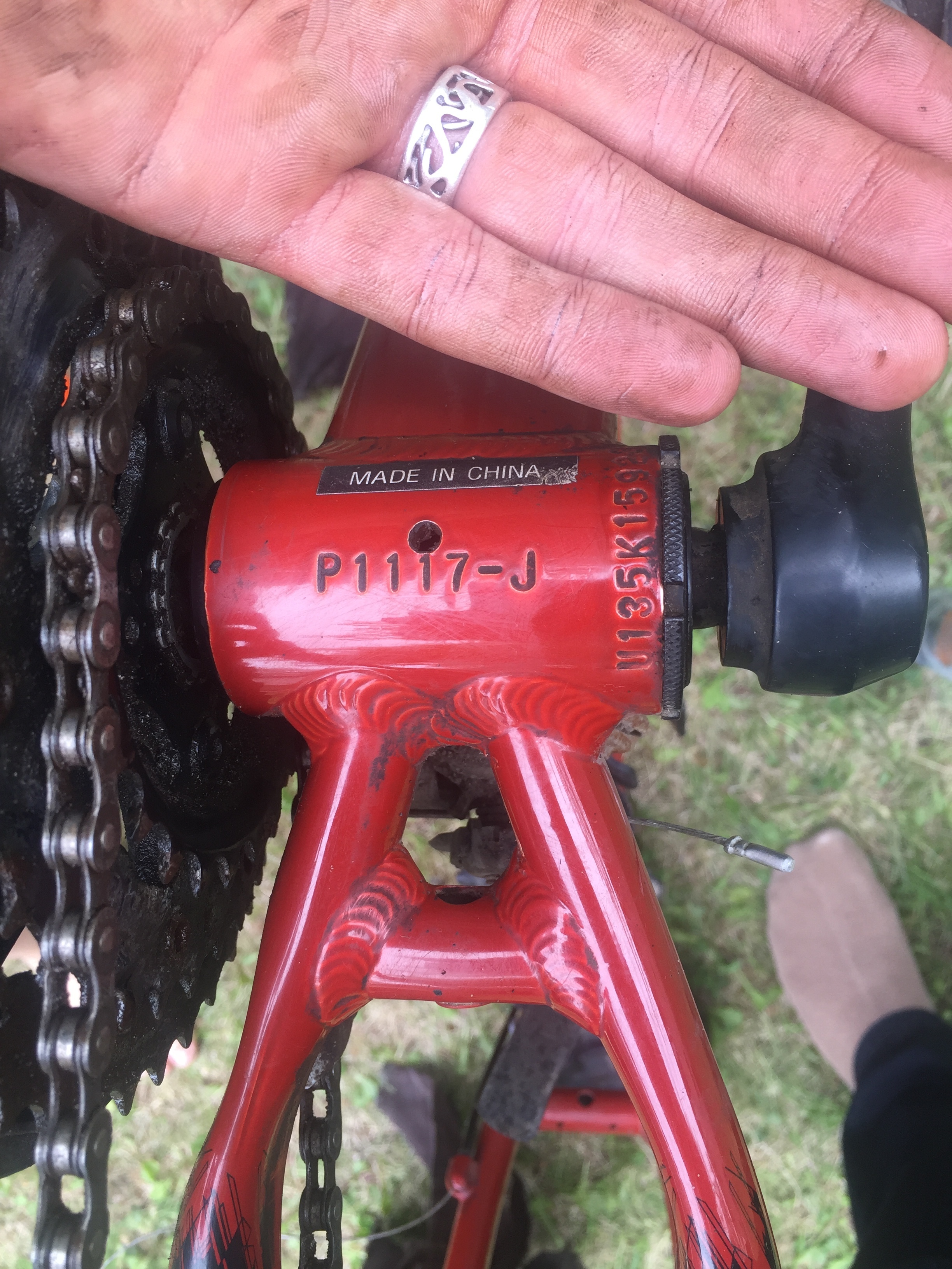 Stolen 2016 Raleigh P1117-J
