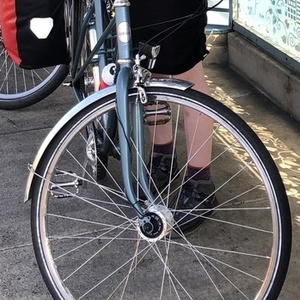 2021 Linus Mixte 7i Medium Blue