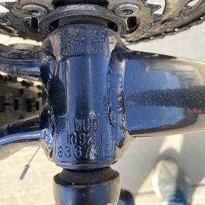 2010 Specialized Rockhopper Expert 29 Black and Silver, gray or bare metal