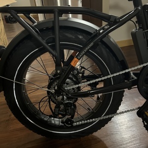 2023 Rad Power Bikes RadExpand 5 Electric Folding Bike Black and Silver, gray or bare metal
