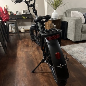 2023 Rad Power Bikes RadExpand 5 Electric Folding Bike Black and Silver, gray or bare metal