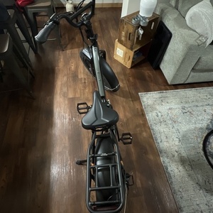 2023 Rad Power Bikes RadExpand 5 Electric Folding Bike Black and Silver, gray or bare metal