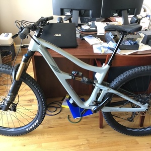2022 Ibis Ripmo V2 Silver, gray or bare metal