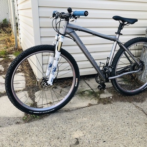 2012 Marin Bikes Nailt Trail Silver, gray or bare metal