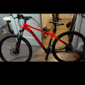 2020 Ghost Kato Red, Orange, and Black