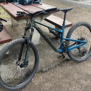 2022 Rocky Mountain Bicycles full suspension Green and Blue
