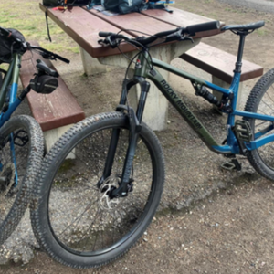 2022 Rocky Mountain Bicycles full suspension Green and Blue