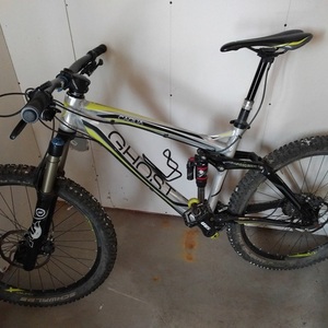 2012 Ghost Cagua Silver, gray or bare metal