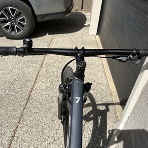 2023 Trek MARLIN 7 (GEN 2) Blue and Silver, gray or bare metal