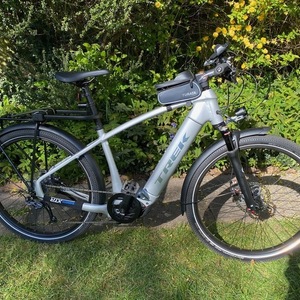 2021 Trek Allant 7+ Silver, gray or bare metal