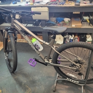 2023 Norco Bikes Storm 1 Silver, gray or bare metal