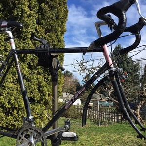 1986 Miyata Ninetwelve Black and Pink