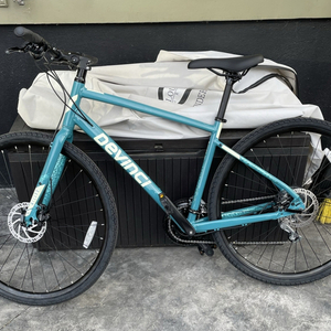 Devinci Milano Acera Teal and White
