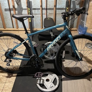 Devinci Milano Acera Teal and White
