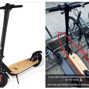 2022 LaScoota LaScoota Skate-X One e-scooter Black