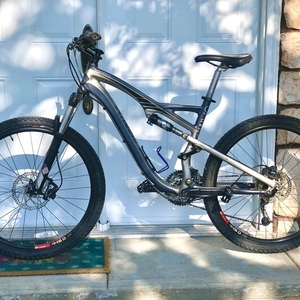 Specialized Camber Comp Silver, gray or bare metal and Red