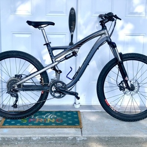 Specialized Camber Comp Silver, gray or bare metal and Red