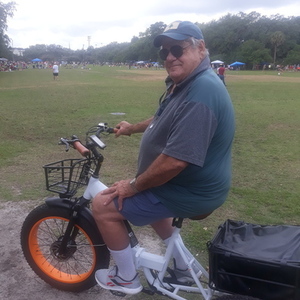 2022 3SCORE FJ18 E-Trike cargo tricycle (rear storage) White and Orange