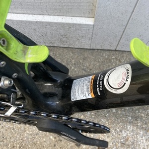 2018 Cannondale Synapse Black and Green