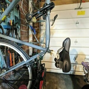 2016 Jamis Beatnik Silver, gray or bare metal and White