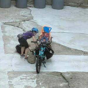 2020 Tern GSD S10 cargo bike (rear storage) Blue