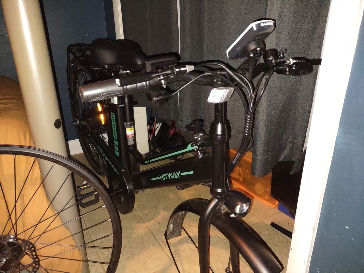 2022 Hitway BK8M cargo bike (rear storage)