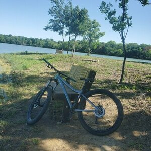 2018 Diamondback Silver, gray or bare metal and Teal
