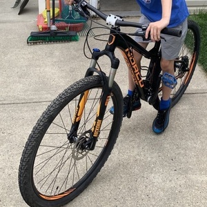 2015 Norco Bikes Charger 7.1 Black and Orange