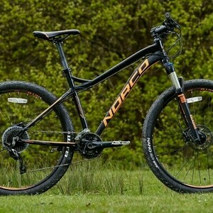 2015 Norco Bikes Charger 7.1 Black and Orange