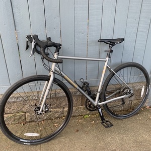 2023 Marin Bikes Nicasio Silver, gray or bare metal