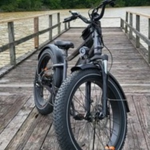 2023 Rad Power Bikes Rover 6 Plus Black and Silver, gray or bare metal