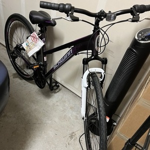 Schwinn GTX3 Purple, White, and Black