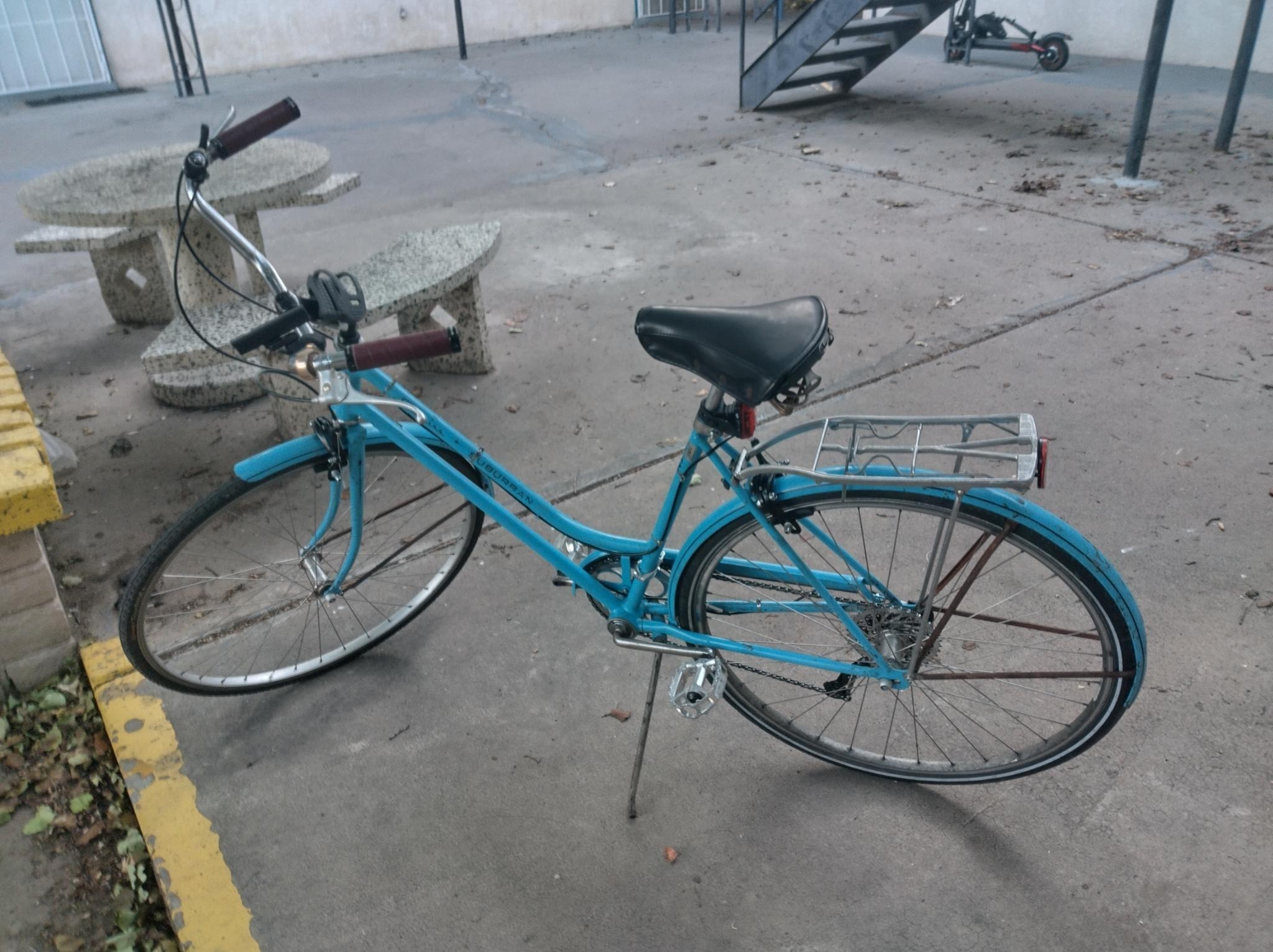 schwinn suburban vintage blue