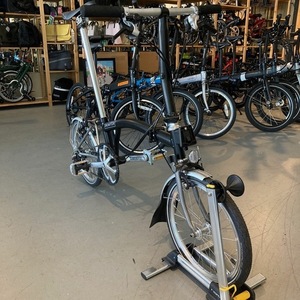 2020 Brompton Bicycle S6L Superlight Black