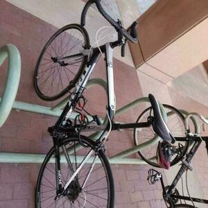 2012 Trek Madone 4.5 H2 (Triple) Black and Silver, gray or bare metal