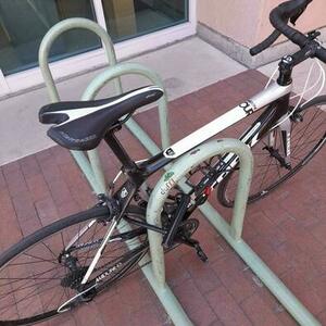 2012 Trek Madone 4.5 H2 (Triple) Black and Silver, gray or bare metal