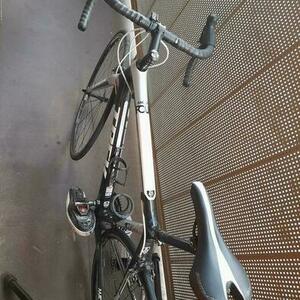 2012 Trek Madone 4.5 H2 (Triple) Black and Silver, gray or bare metal