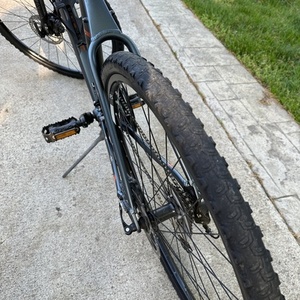 2014 Giant Roam 2 Silver, gray or bare metal and Orange