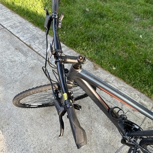 2014 Giant Roam 2 Silver, gray or bare metal and Orange