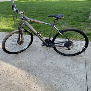 2014 Giant Roam 2 Silver, gray or bare metal and Orange