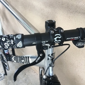 2014 Cinelli MASH Histogram aluminum track frameset Black and Silver or Gray