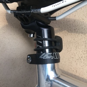 2014 Cinelli MASH Histogram aluminum track frameset Black and Silver or Gray