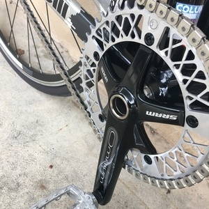 2014 Cinelli MASH Histogram aluminum track frameset Black and Silver or Gray