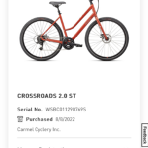 Specialized Crossroads 2.0 ST Orange