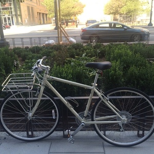 2016 Brooklyn Bicycle Co. Bedford 7 White