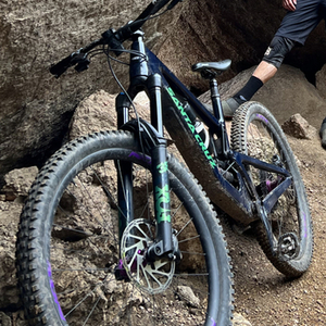 2022 Santa Cruz Megatower Blue, Green, and Purple