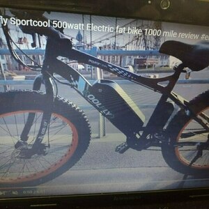 2021 Ecotric sportcool Black and Orange