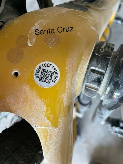 2019 Santa Cruz Stigmata