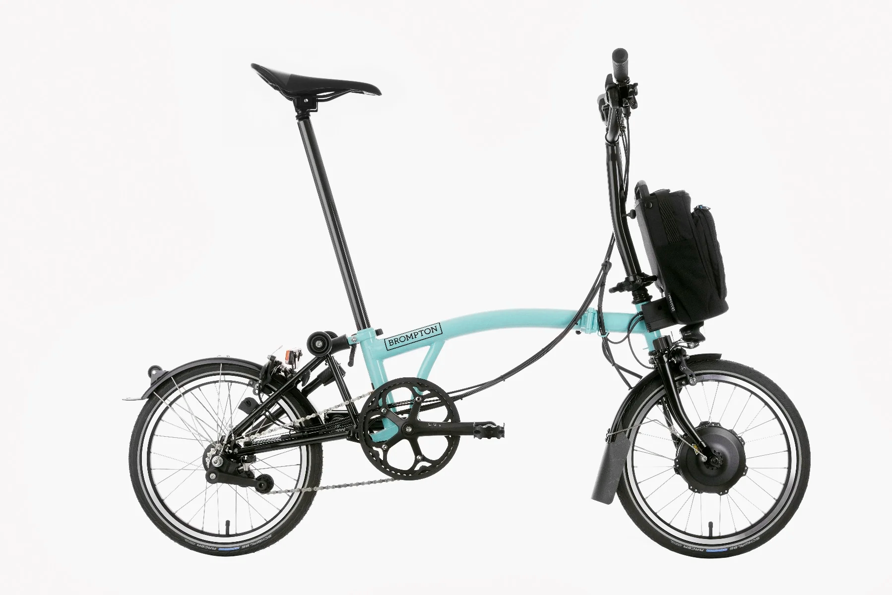 2022 Brompton Bicycle Electric C Line, M Handlebar, 6 Speed